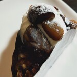 パティスリ・ル・スィエル - くりのタルト（アップ）