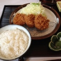 とんかつ まい泉 青山本店 - ひれ一口かつ定食 （990円）