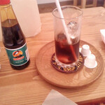 サウンスンダ Hiroko - アイスコーヒー 半分飲んじゃったｗ