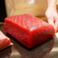 鮨 なんば 日比谷 - ☆鮪赤身はしっとりん(●＾o＾●)☆