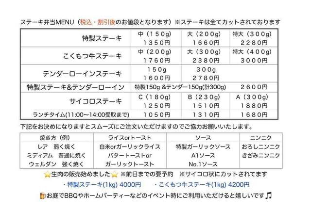 メニュー写真 ビッグハート 西原店 てだこ浦西 ステーキ 食べログ
