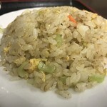 Shanrameizunigouten - 麻婆麺と半チャーハン