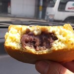 古城屋本舗 - 大判焼き　中はこんな感じ