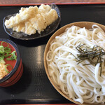 Ichiroku Udon - ざるうどん 大盛＝４６０円
                        ※ランチタイム大盛りサービス