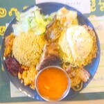 ロイヤルグリーン レストランアンドバー - スペシャルプレート(上から)