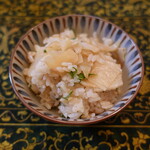 柚木元 - 翌日の晩御飯で花山椒入りたけのこご飯♪