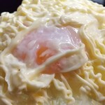 麺や横丁 縁日 - 湘南やきそばの、トロトロ卵☆