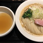 鴨出汁中華蕎麦 麺屋yoshiki - 鴨と鯵の冷やし和えつけそば
