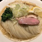 鴨出汁中華蕎麦 麺屋yoshiki - 鴨と鯵の冷やし和えつけそば