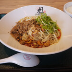 175°DENO担担麺 - 白ごま坦々麺（普通盛り）とライス