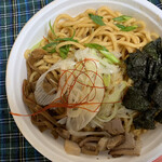 らーめんONE - テイクアウト 油そば 蓋オープン^ ^