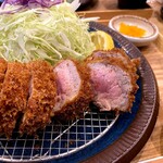 豚肉料理専門店 とんかつのり - ヒレかつ断面