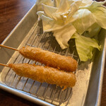 フランス惣菜と串カツ マルブラード - 串カツヒレ 100円×2