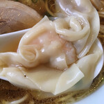 らーめん 三福 - えびワンタン