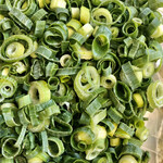 双喜紋 - ネギのどアップ