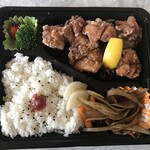 まるや - 唐揚弁当500円