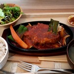 くまのフライパン - ポークチャップ