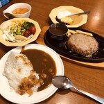 ビッグボーイ - 手ごねハンバーグランチ　バイキングセット