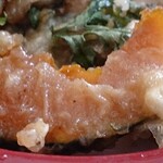 Shibaraku - 2020.4中旬～期間限定テイクアウト 野菜天丼の天ぷら