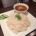 Tokyo Khaomangai - 角煮カレー ご飯大盛り