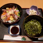 KU: - 海鮮丼ランチ　1210円