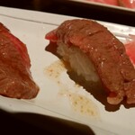 ひとし - 石垣牛寿司　2貫　280円／貫