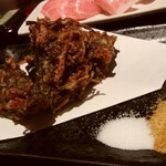 ひとし - もずくの天麩羅（ハーフ）380円