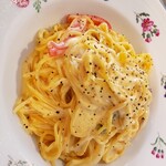 cafe de leger - カルボナーラ　1000円