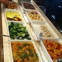 Ristorante IL FIGO INGORDO - こんな感じでカウンターに並んでるの。