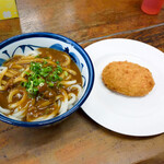 とらや - カレーうどんとコロッケ