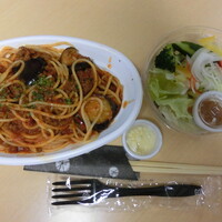 銀座あしべ - テイクアウト　ミートソースパスタ