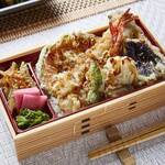 音音 - 海老天重弁当680円