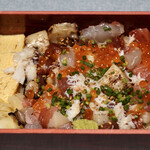鮨 福原 - ネギトロバラちらし