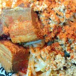 麺屋 にぼすけ - 角煮と挽肉