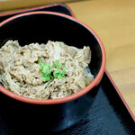 うどんの田 - 牛丼