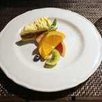 リストランテ ピッツェリア ジャンカルロ トウキョウ - サツマイモと栗のタルト