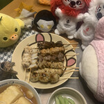 日本一 - 焼き鳥盛り合わせたよ。
            さあ、お食べ。