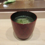 寿司つばさ - 味噌汁