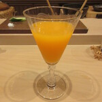 寿司つばさ - 熊本の蜜柑ジュース