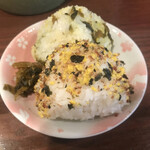 Hiroshima Fuu Okonomiyaki Aoba - お握り食べ放題！