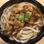 Hanamaru Udon - 麻婆あんかけうどん（大）