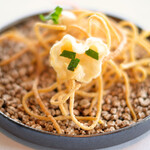 アジュール フォーティーファイブ - ランチコース 8200円 のカナッペ2種盛り