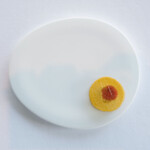 アジュール フォーティーファイブ - ランチコース 8200円 の金柑のチップス