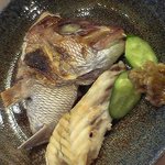 Sushi Fujita - 加太の鯛　兜焼き