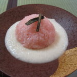 Fuchinobou - 石餅の華　おこわ・トロロ・塩昆布
