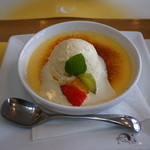 よーじやカフェ - クレームブリュレ