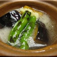 美濃吉本店 竹茂楼 - 京野菜の鉢物　熱々餡かけ