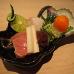 くろぎ - 豊後水道お造り盛合せ  妻もの色々