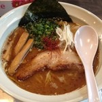 我流麺舞 飛燕 - 限定メニューの勝男（鰹）醤油nv.1(2012.03)