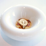 アジュール フォーティーファイブ - ランチコース 8200円 の鹿肉のラビオリ